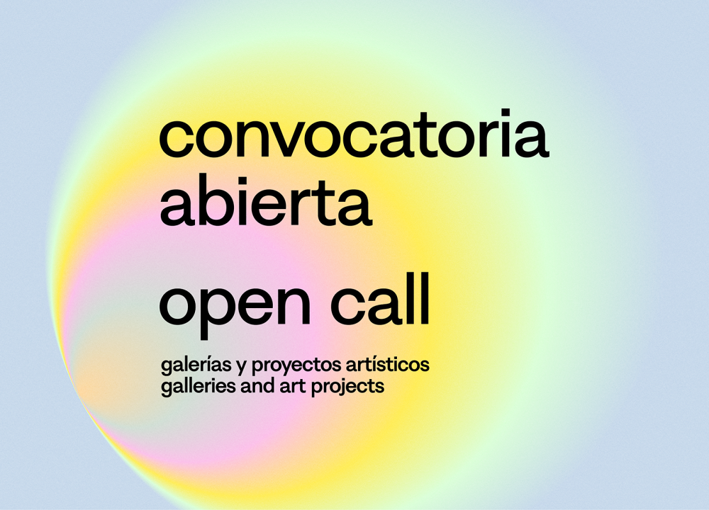 Convocatoria para galerías y proyectos artísticos 2023