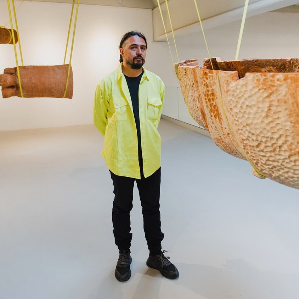 Luciano Gimenez, ganador del Premio VOLF al Arte Contemporáneo